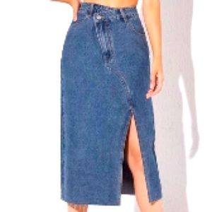 Denim skirt